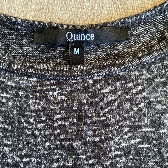 Quince Top Women’s Medium Brushed Short Sleeve Lounge in Charcoal - Picture 5 of 10